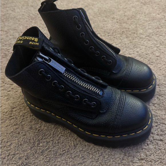Dr. Martens Shoes - Dr Martens Sinclair 8-Eye Platform Boots